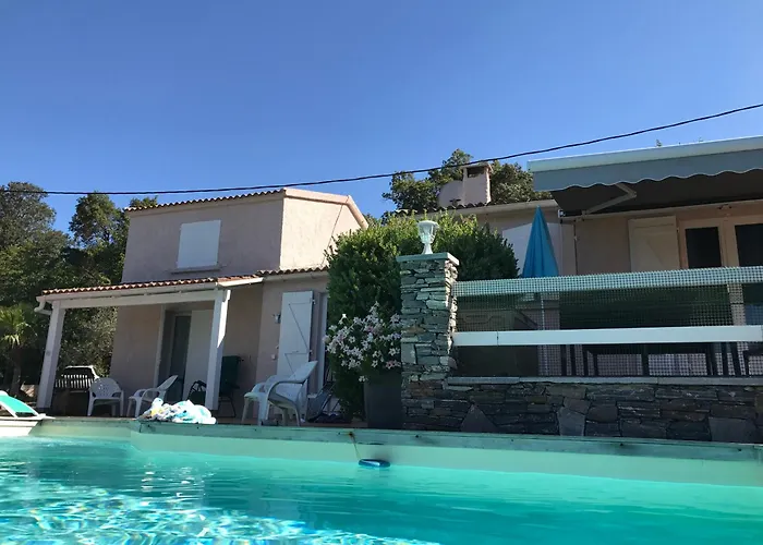 Oda ve Kahvaltı Hotes Carpe Diem Santa-Maria-Poggio (Corsica)
